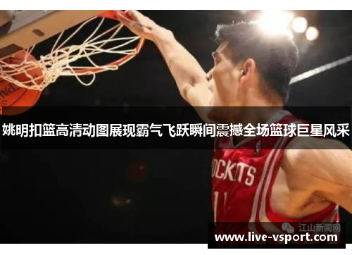姚明扣篮高清动图展现霸气飞跃瞬间震撼全场篮球巨星风采